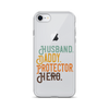 Husband. Daddy. Protector. Hero Clear Case for iPhone®