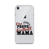 One Proud Football Mom Clear Case for iPhone®