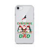 1st Christmas As A Dad Clear Case for iPhone®