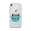 First Christmas As Daddy Clear Case for iPhone®