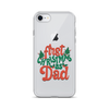 First Christmas As Dad Clear Case for iPhone®