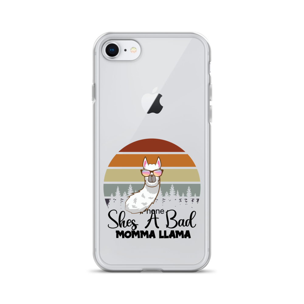 She's A Bad Momma Llama Clear Case for iPhone®