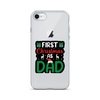 First Christmas As Dad Clear Case for iPhone®