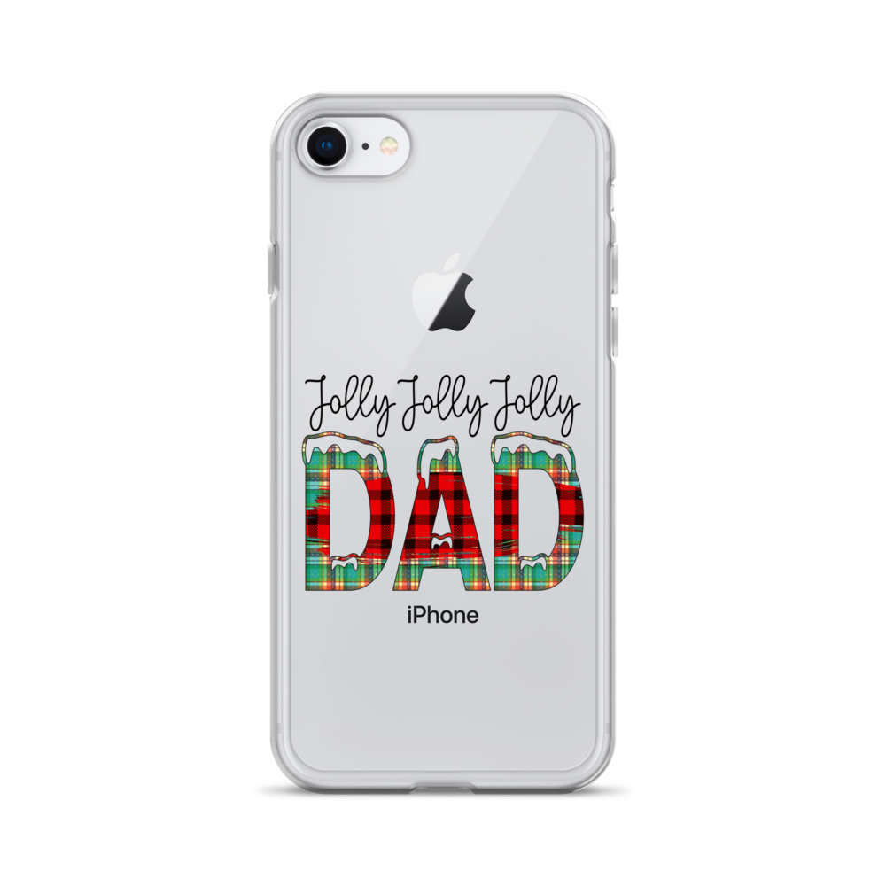 Jolly Jolly Jolly Dad Clear Case for iPhone®