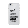 Eat, Sleep, Embarrass My Kids, Repeat Clear Case for iPhone®