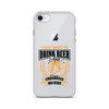 I Just Want To Drink Beer And Embarrass My Kids Clear Case for iPhone®