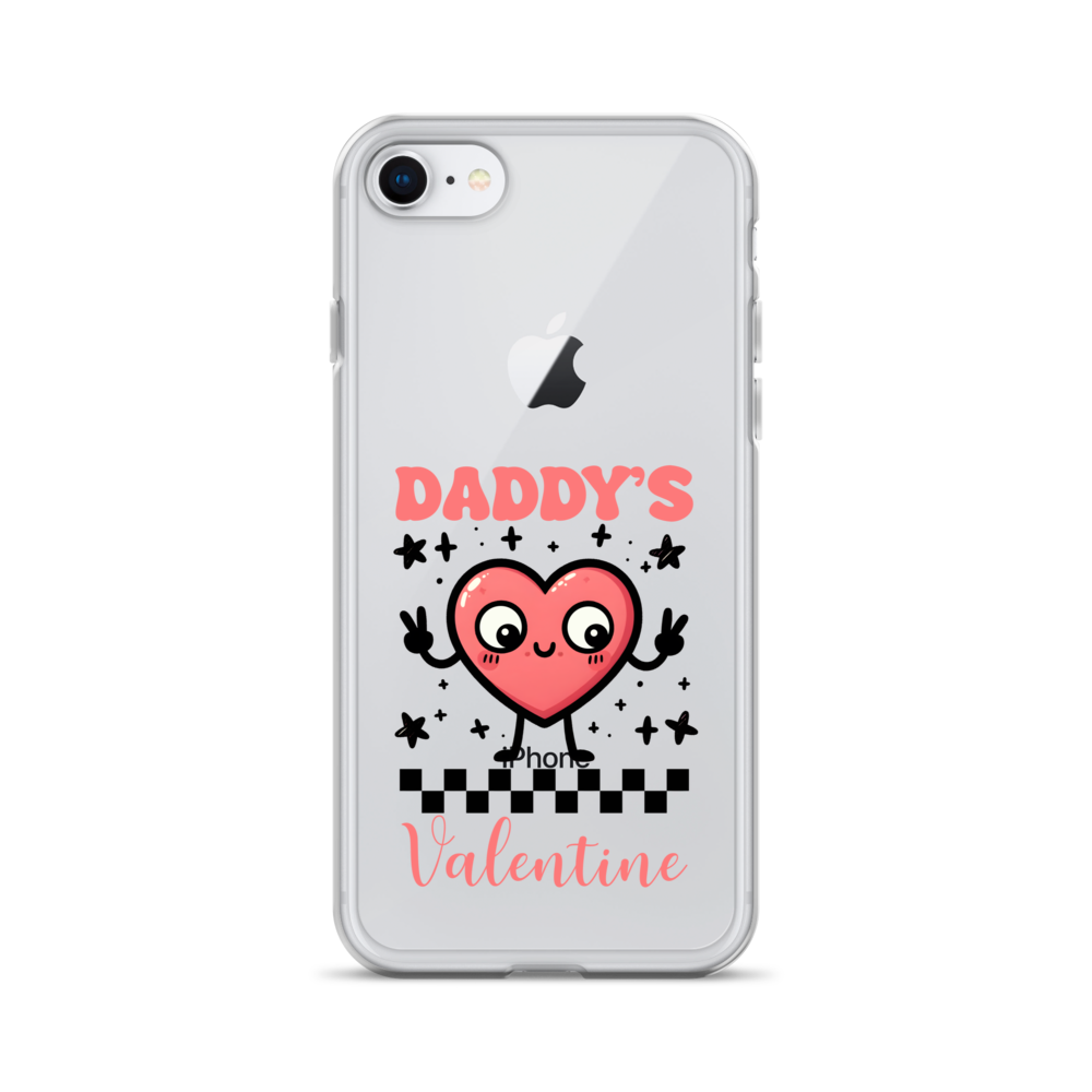 Daddy's Valentine Clear Case for iPhone®