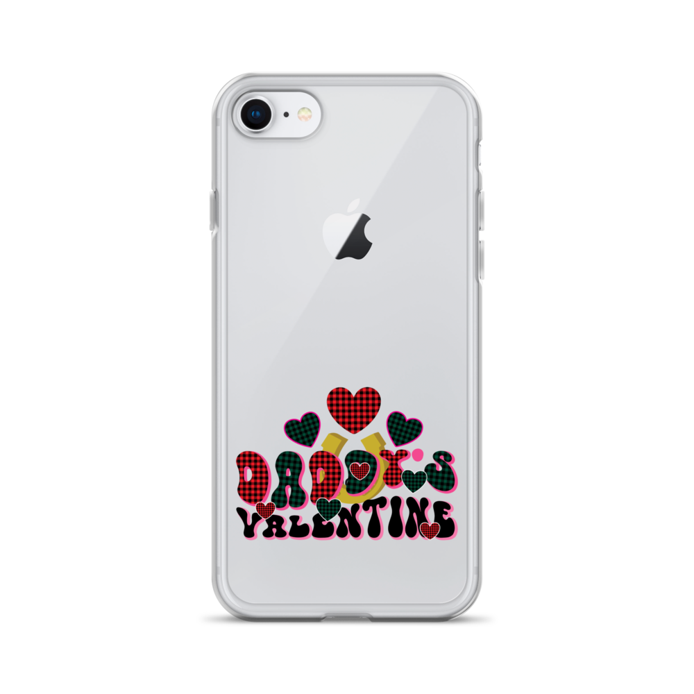 Daddy's Valentine Clear Case for iPhone®