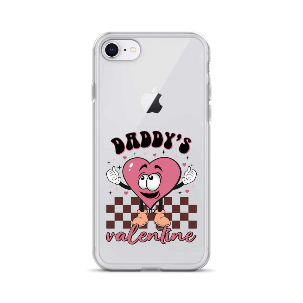 Daddy's Valentine Clear Case for iPhone®