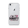 I'm Daddy's Valentine Clear Case for iPhone®