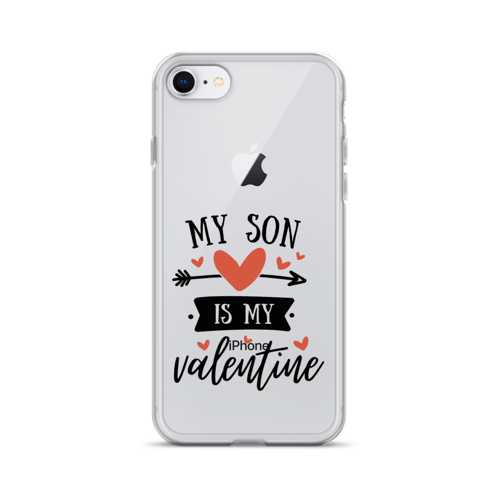 My Son Is My Valentine Clear Case for iPhone®