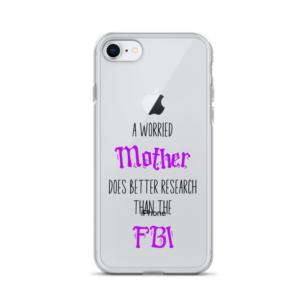 A Worried Mother Does Better Research Than The FBI Clear Case for iPhone®