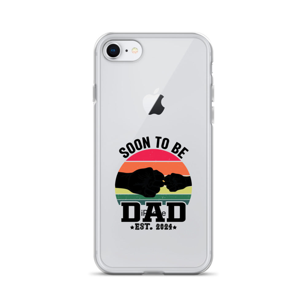 Soon To Be Dad Est. 2024 Clear Case for iPhone®