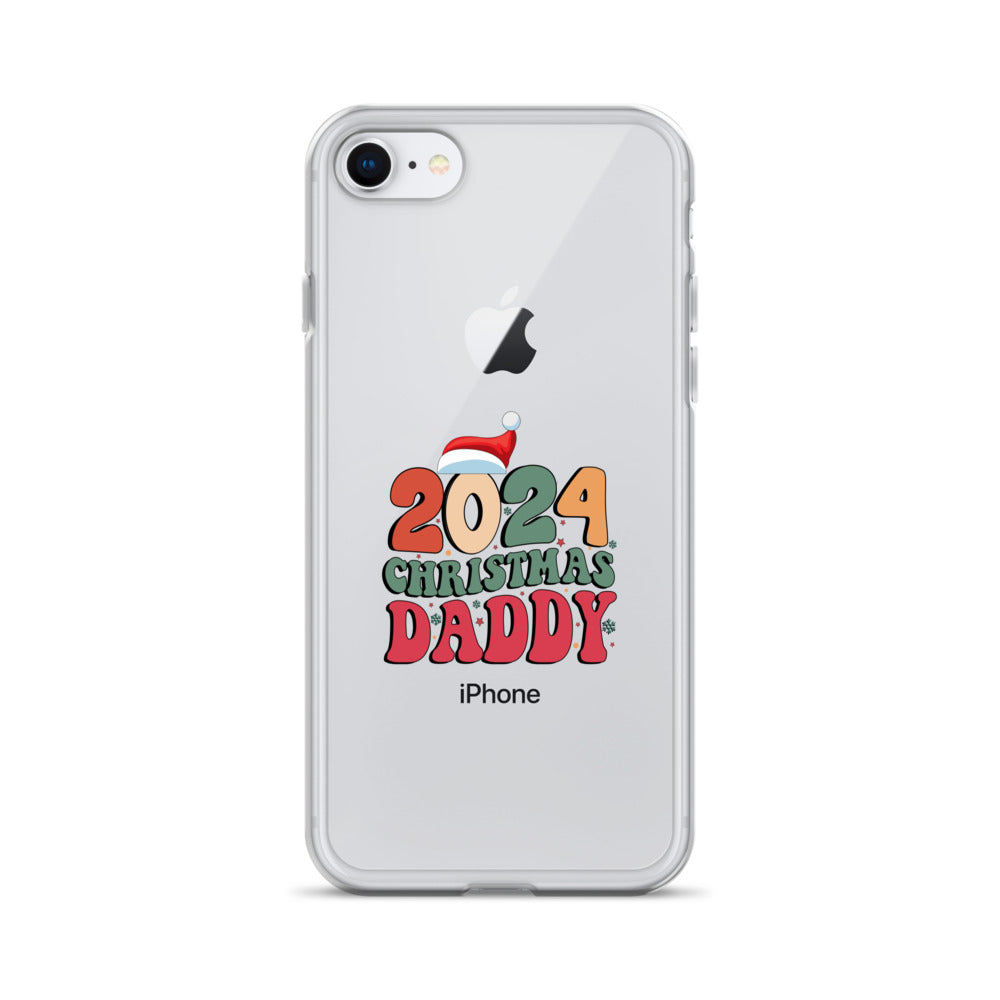 2024 Christmas Daddy Clear Case for iPhone®