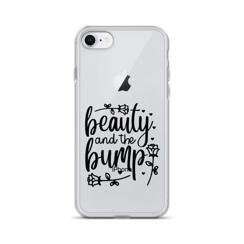 Beauty And The Bump Clear Case for iPhone®