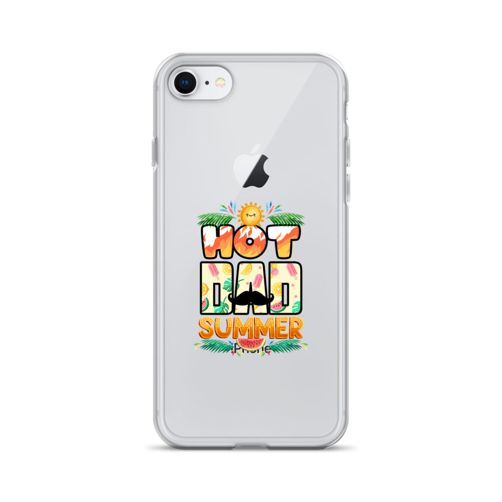 Hot Dad Summer Clear Case for iPhone®