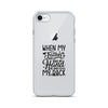 When My Father Didnt Have My Hand He Had My Back Clear Case for iPhone®