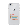 Papa, Bald Head, Bearded, Tattooed Clear Case for iPhone®