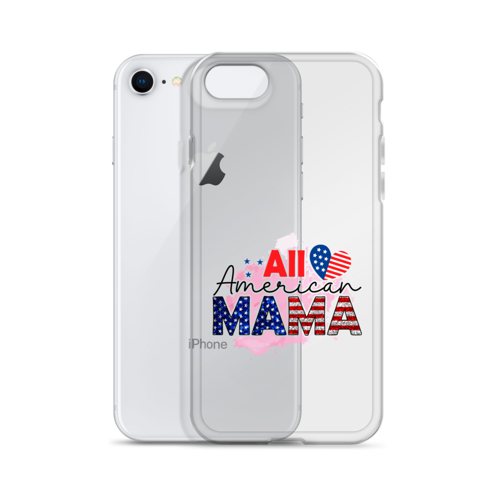 All American Mama Clear Case for iPhone®