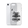 Stand Back Mom Is Cooking Clear Case for iPhone®