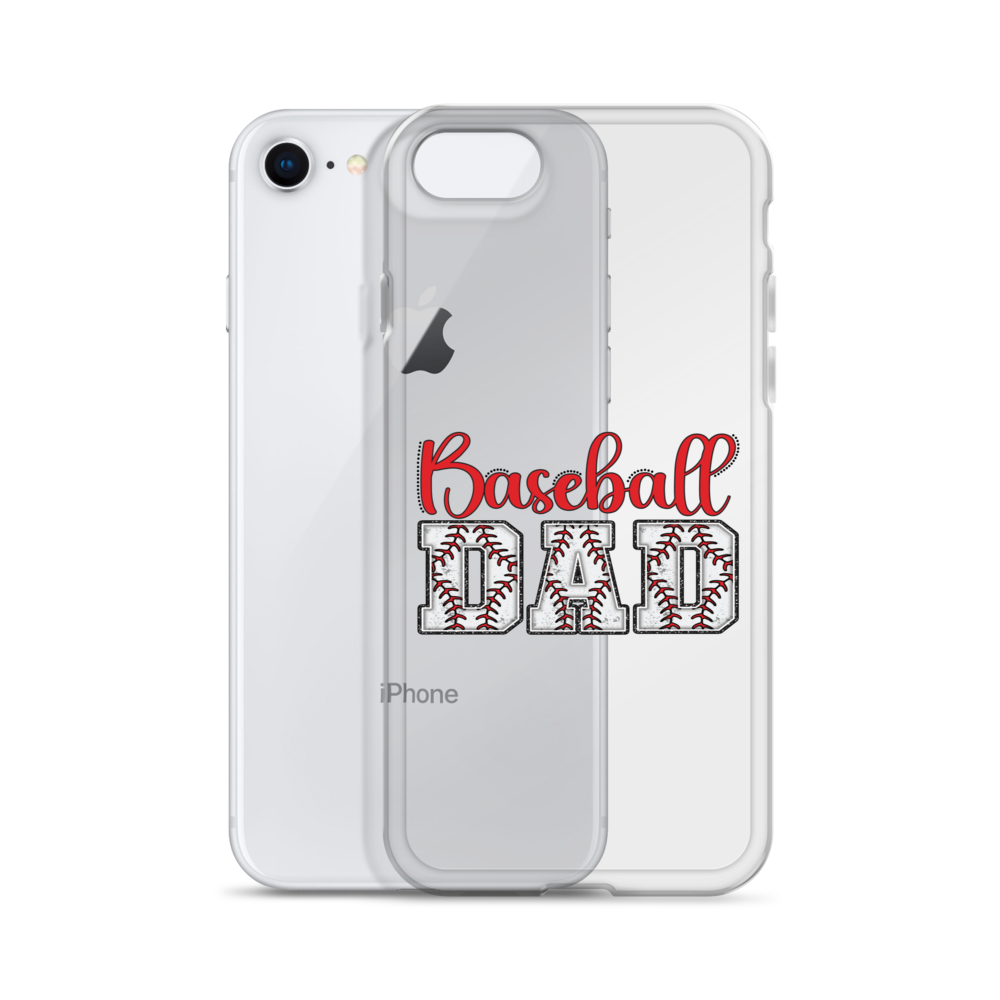 Baseball Dad Clear Case for iPhone®