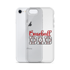 Baseball Dad Clear Case for iPhone®