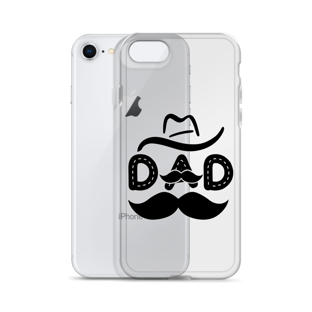 Dad Cowboy Clear Case for iPhone®