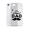 Dad Cowboy Clear Case for iPhone®