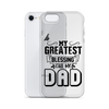 My Greatest Blessing Call Me Dad Clear Case for iPhone®