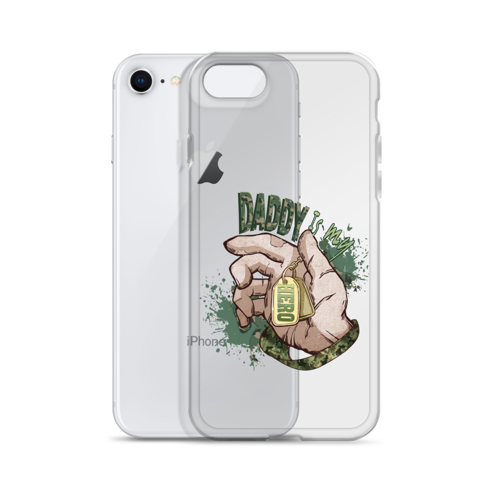 Daddy Is My Hero Clear Case for iPhone®