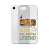 Dad The Man The Myth The Fishing Legend Clear Case for iPhone®