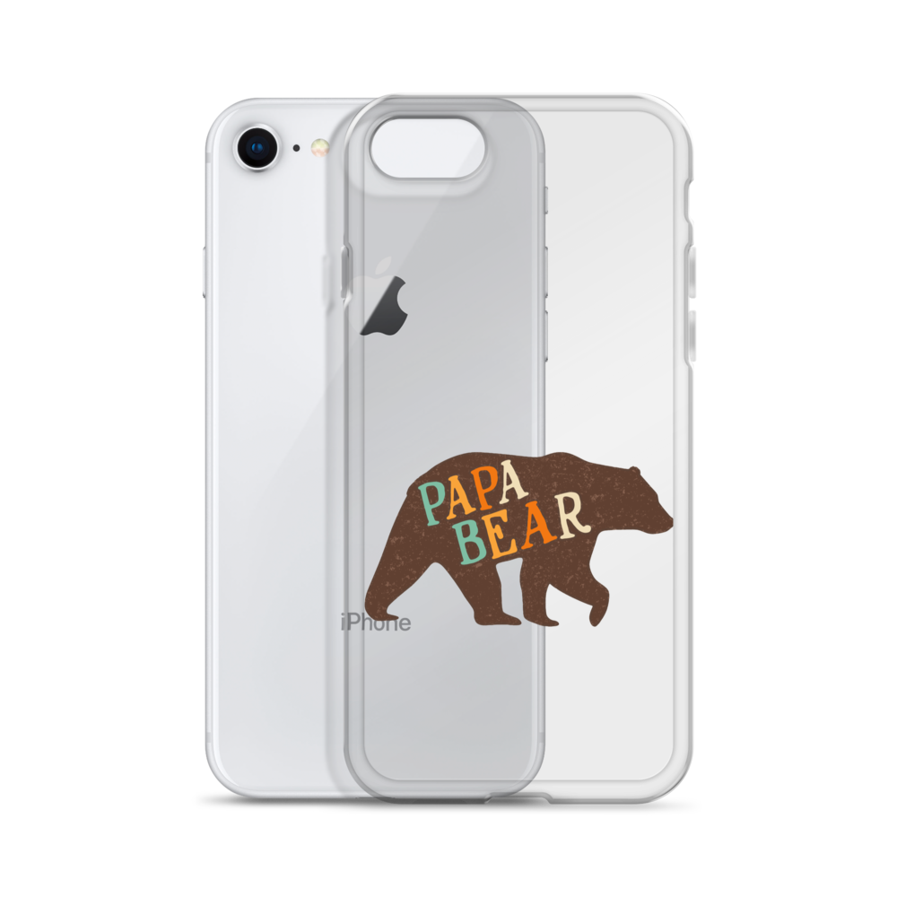 Papa Bear Clear Case for iPhone®