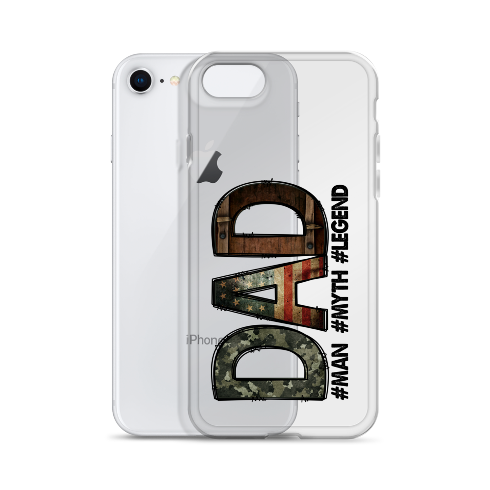 Dad #Man #Myth #Legend Clear Case for iPhone®