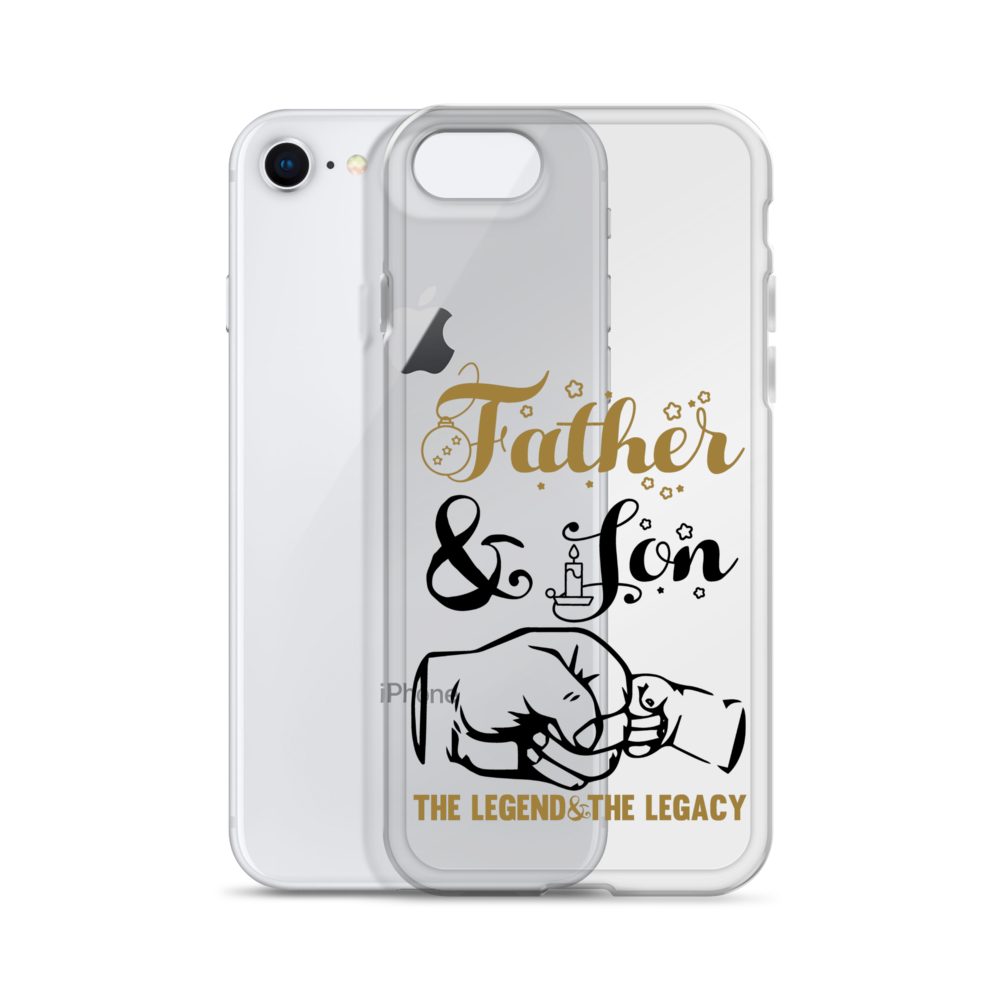 Father And Son The Legend And The Legacy Clear Case for iPhone®