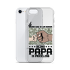 Being Dad Is An Honor Being Papa Is Priceless Clear Case for iPhone®