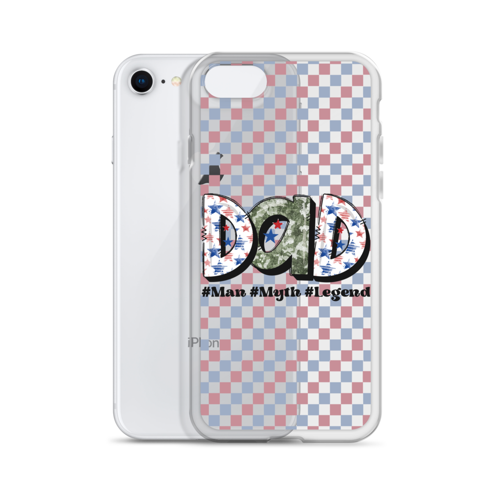 Dad #Man #Myth #Legend Clear Case for iPhone®