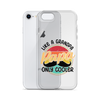 Papa Like A Grandpa Only Cooler Clear Case for iPhone®