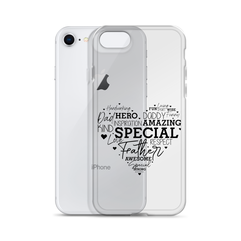 Father Special Hero Amazing Clear Case for iPhone®