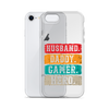 Husband, Daddy, Gamer, Hero Clear Case for iPhone®