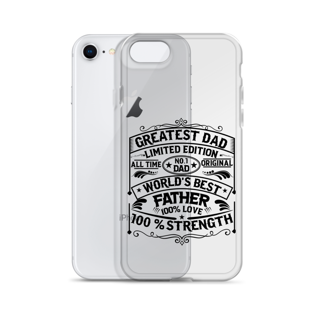 Greatest Dad Limited Edition All Time Clear Case for iPhone®