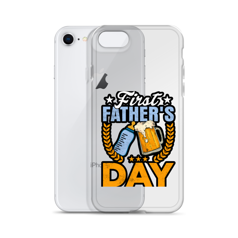 First Father's Day Clear Case for iPhone®