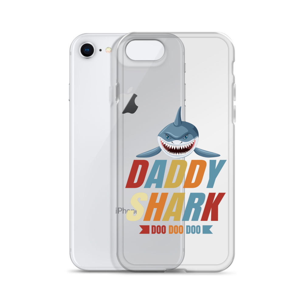 Daddy Shark Doo Doo Doo Clear Case for iPhone®