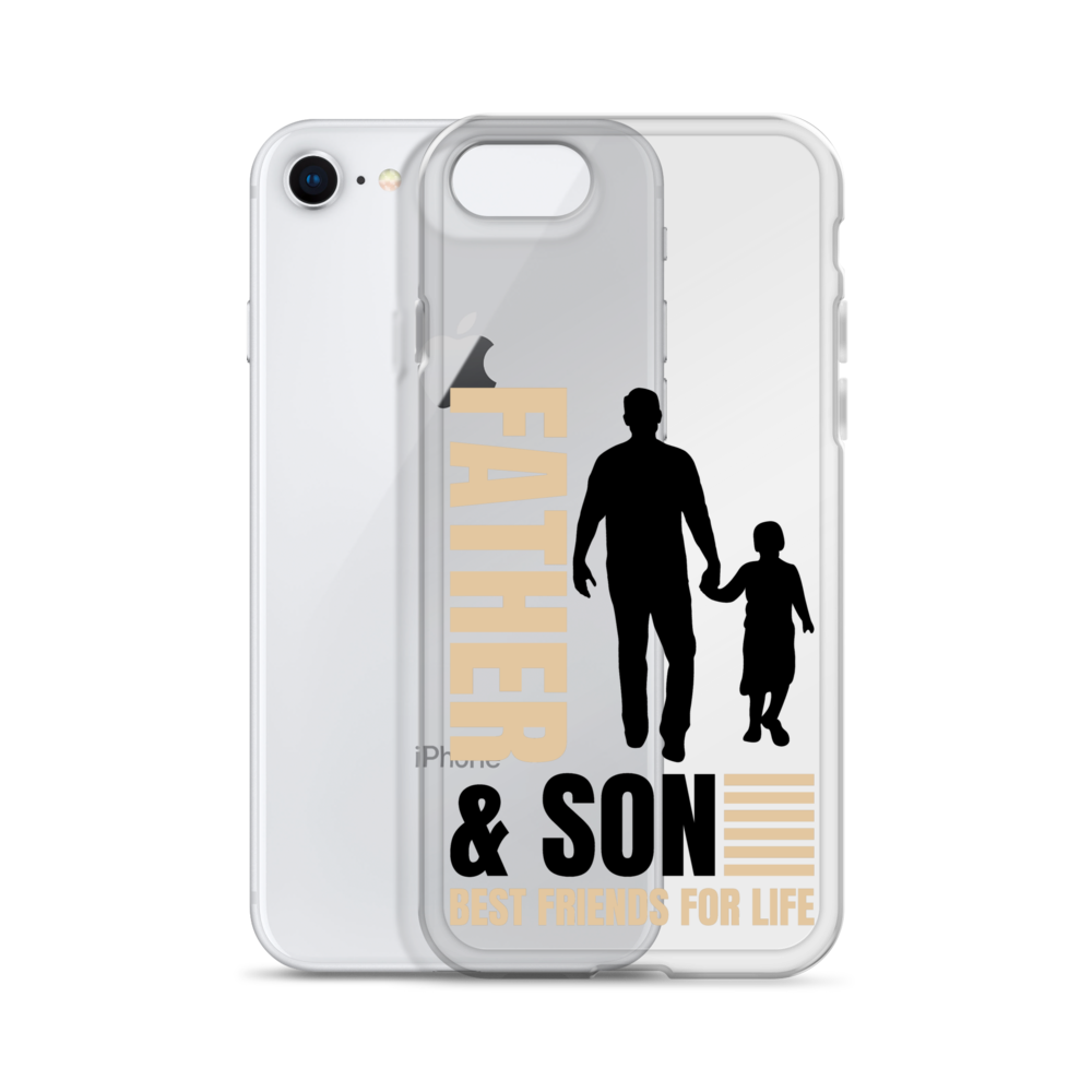 Father & Son Best Friends For Life Clear Case for iPhone®