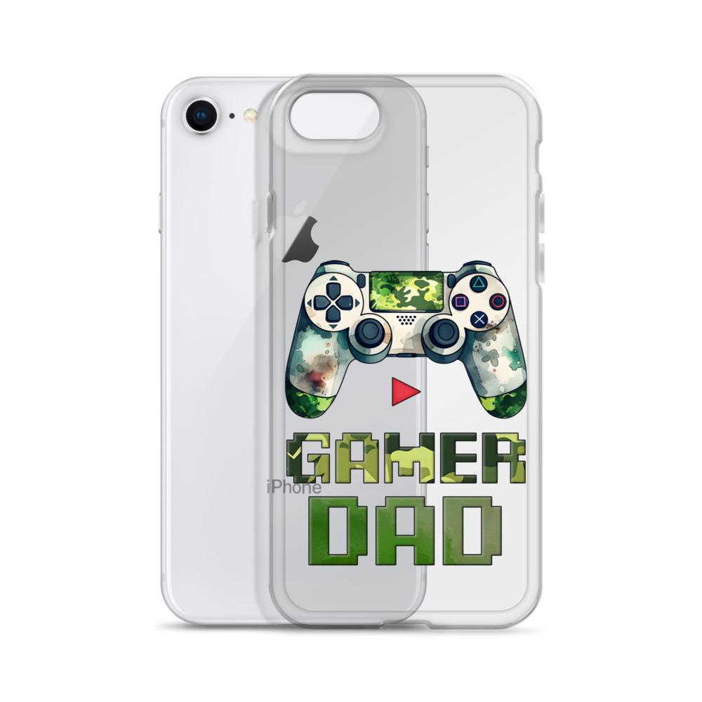 Gamer Dad Clear Case for iPhone®