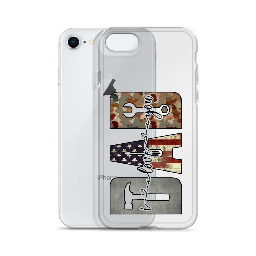 I Love You Dad Clear Case for iPhone®