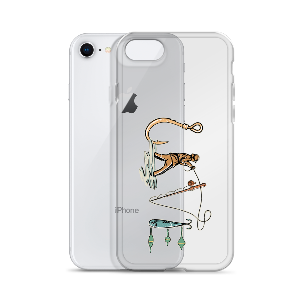 I Love Fishing Clear Case for iPhone®