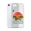 Proud Papa Bear Clear Case for iPhone®