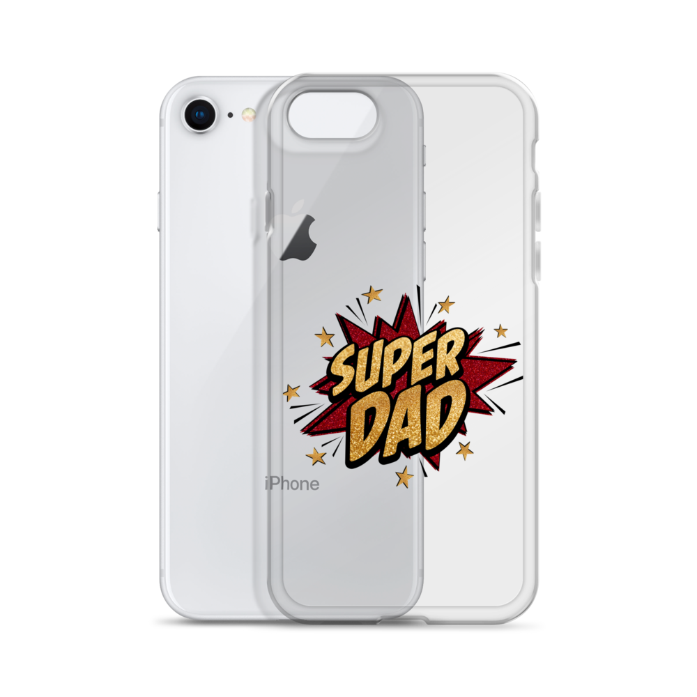 Super Dad Clear Case for iPhone®