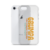 Grumpa Like A Regular Grandpa Only Geumpier Clear Case for iPhone®