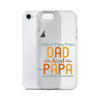 I Have Two Titles Dad And Papa And I Rock Them Both Clear Case for iPhone®